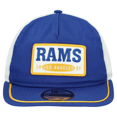 Los Angeles Rams New Era Patch 19TWENTY Adjustable Hat Royal/White | NFL