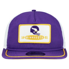 Minnesota Vikings New Era Patch 19TWENTY Adjustable Hat Purple/White | NFL