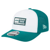 New York Jets New Era Established Patch 9SEVENTY Adjustable Hat White/Green | NFL