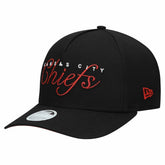 Kansas City Chiefs New Era Women's Metallic 9FORTY M-Crown A-Frame Adjustable Hat Black | NFL