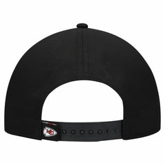 Kansas City Chiefs New Era Women's Metallic 9FORTY M-Crown A-Frame Adjustable Hat Black | NFL