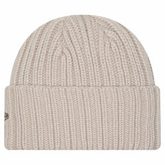 Cincinnati Bengals New Era Logo Applique Cuffed Knit Hat Light Beige | NFL