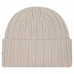Cleveland Browns New Era Logo Applique Cuffed Knit Hat Light Beige | NFL