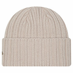 Kansas City Chiefs New Era Logo Applique Cuffed Knit Hat Light Beige | NFL