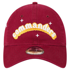 Washington Commanders New Era Girls Youth Cheer 9TWENTY Adjustable Hat Burgundy | NFL
