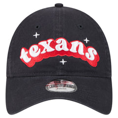 Houston Texans New Era Girls Youth Cheer 9TWENTY Adjustable Hat Navy | NFL