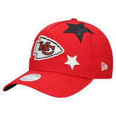 Kansas City Chiefs New Era Women's Stardom A-Frame 9FORTY Adjustable Hat Red | NFL