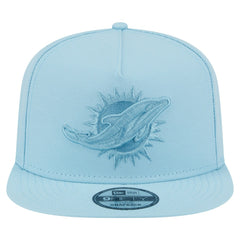 Miami Dolphins New Era Color Pack A-Frame 9FIFTY Snapback Hat Light Blue | NFL