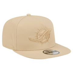 Miami Dolphins New Era Color Pack A-Frame 9FIFTY Snapback Hat Light Beige | NFL