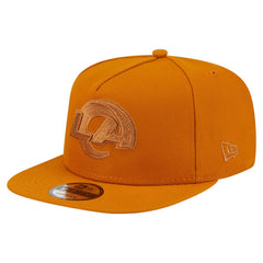 Los Angeles Rams New Era Color Pack A-Frame 9FIFTY Snapback Hat Brown | NFL