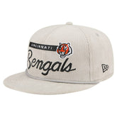 Cincinnati Bengals New Era Cord Rope Corduroy 9FIFTY Snapback Hat Gray | NFL