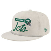 New York Jets New Era Cord Rope Corduroy 9FIFTY Snapback Hat Gray | NFL