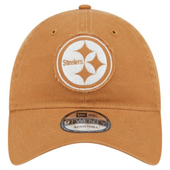 Pittsburgh Steelers New Era Stamp 9TWENTY Adjustable Hat Brown | NFL