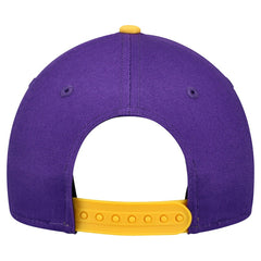 Minnesota Vikings New Era Youth Arch COOLERA 9FORTY A-Frame Adjustable Hat Purple/Gold | NFL