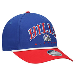 Buffalo Bills New Era Youth Arch COOLERA 9FORTY A-Frame Adjustable Hat Royal/Red | NFL