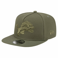 Detroit Lions New Era Youth Color Pack A-Frame 9FIFTY Snapback Hat Olive | NFL