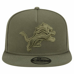Detroit Lions New Era Youth Color Pack A-Frame 9FIFTY Snapback Hat Olive | NFL