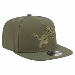 Detroit Lions New Era Youth Color Pack A-Frame 9FIFTY Snapback Hat Olive | NFL