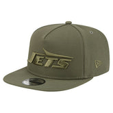 New York Jets New Era Youth Color Pack A-Frame 9FIFTY Snapback Hat Olive | NFL