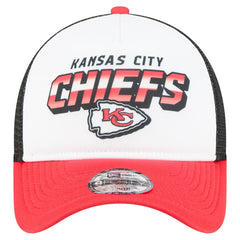Kansas City Chiefs New Era Preschool 9FORTY A-Frame Adjustable Hat White | NFL