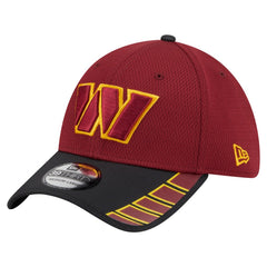 Washington Commanders New Era Visor Hit 39THIRTY Flex Hat Burgundy | NFL