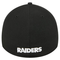 Las Vegas Raiders New Era Visor Hit 39THIRTY Flex Hat Black | NFL