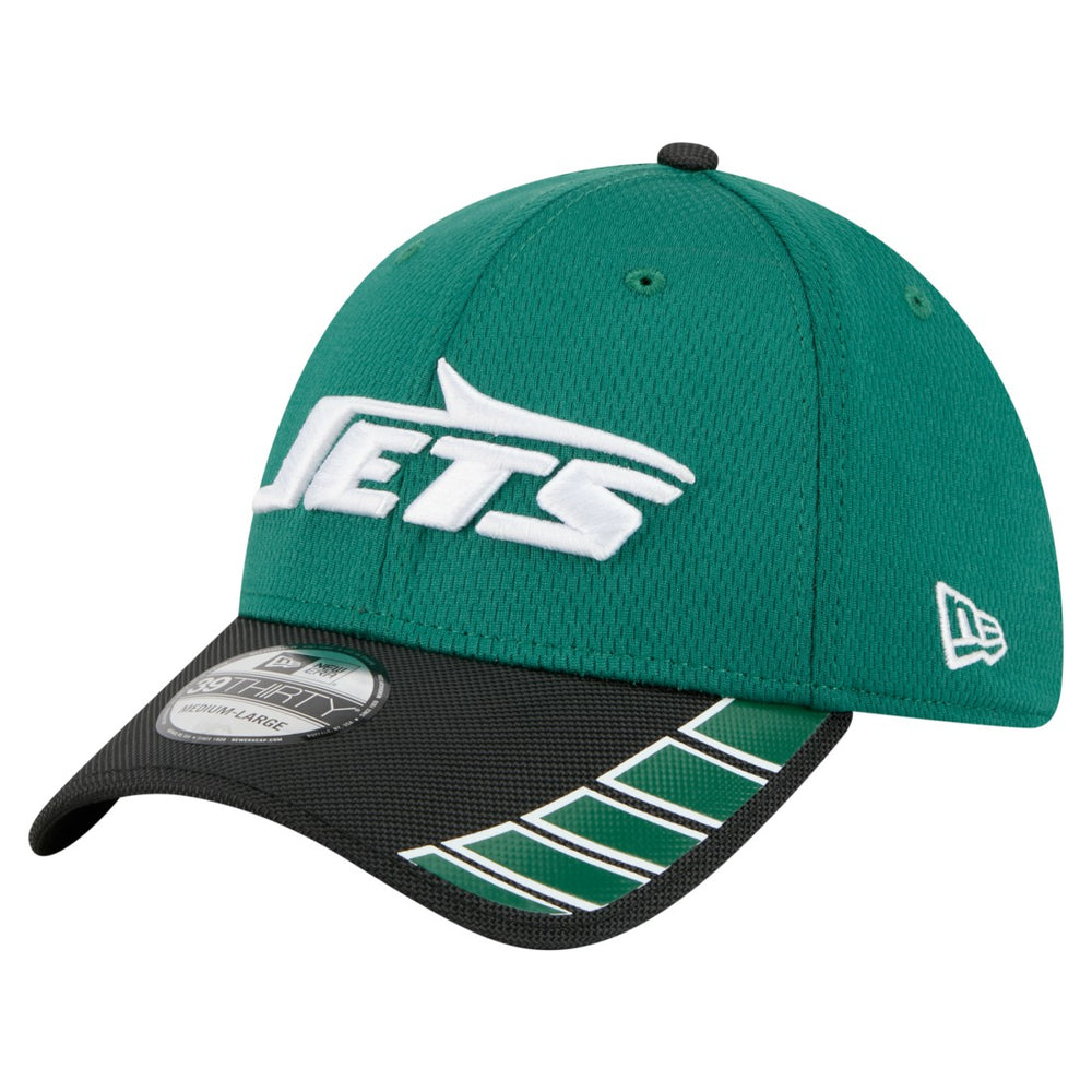 New York Jets New Era Visor Hit 39THIRTY Flex Hat Green | NFL