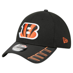 Cincinnati Bengals New Era Visor Hit 39THIRTY Flex Hat Black | NFL