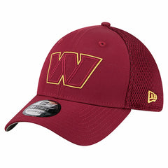 Washington Commanders New Era Outline 39THIRTY Flex Hat Burgundy | NFL