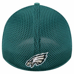 Philadelphia Eagles New Era Outline 39THIRTY Flex Hat Midnight Green | NFL