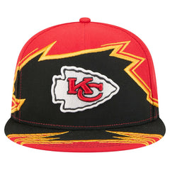 Kansas City Chiefs New Era Break 59FIFTY Fitted Hat Red/Black | NFL