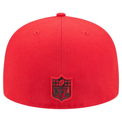 Kansas City Chiefs New Era Break 59FIFTY Fitted Hat Red/Black | NFL