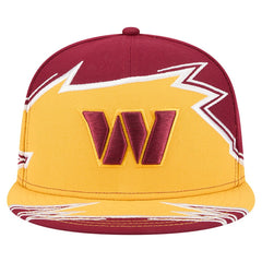 Washington Commanders New Era Break 59FIFTY Fitted Hat Burgundy/Gold | NFL