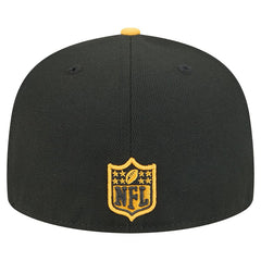 Pittsburgh Steelers New Era Break 59FIFTY Fitted Hat Black/Gold | NFL