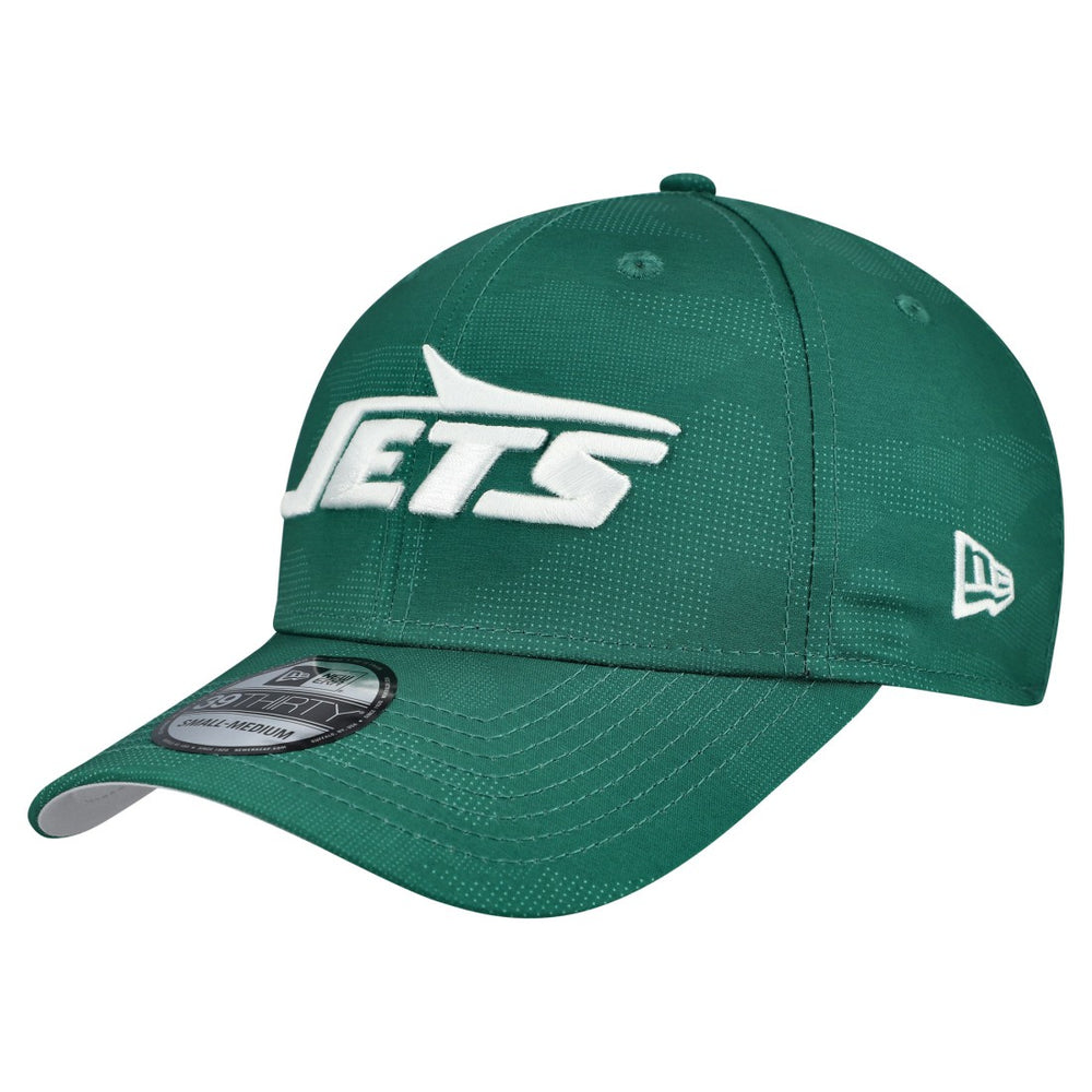 New York Jets New Era Tonal Camo 39THIRTY Stretch Fit Hat Green | NFL