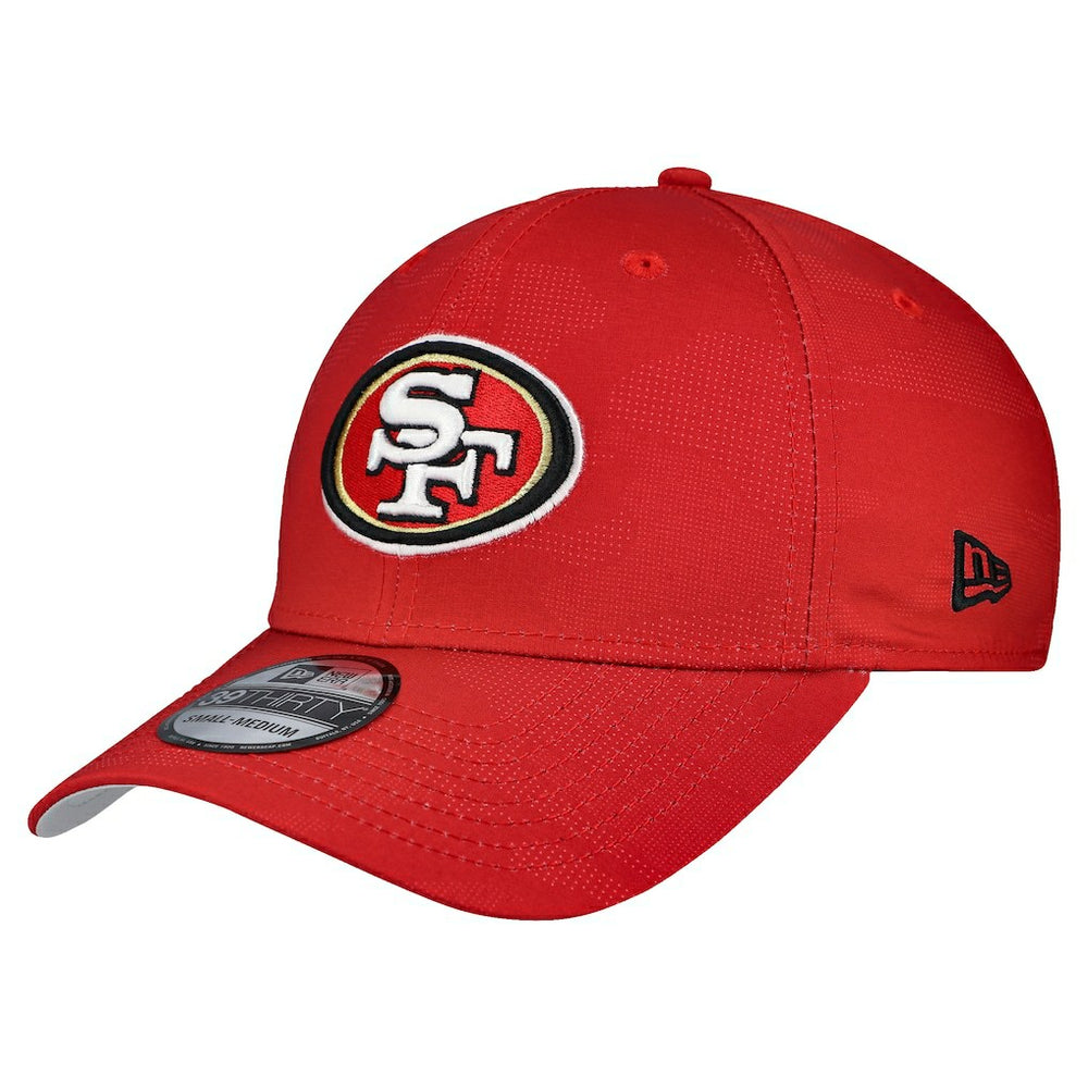 San Francisco 49ers New Era Tonal Camo 39THIRTY Stretch Fit Hat Scarlet | NFL