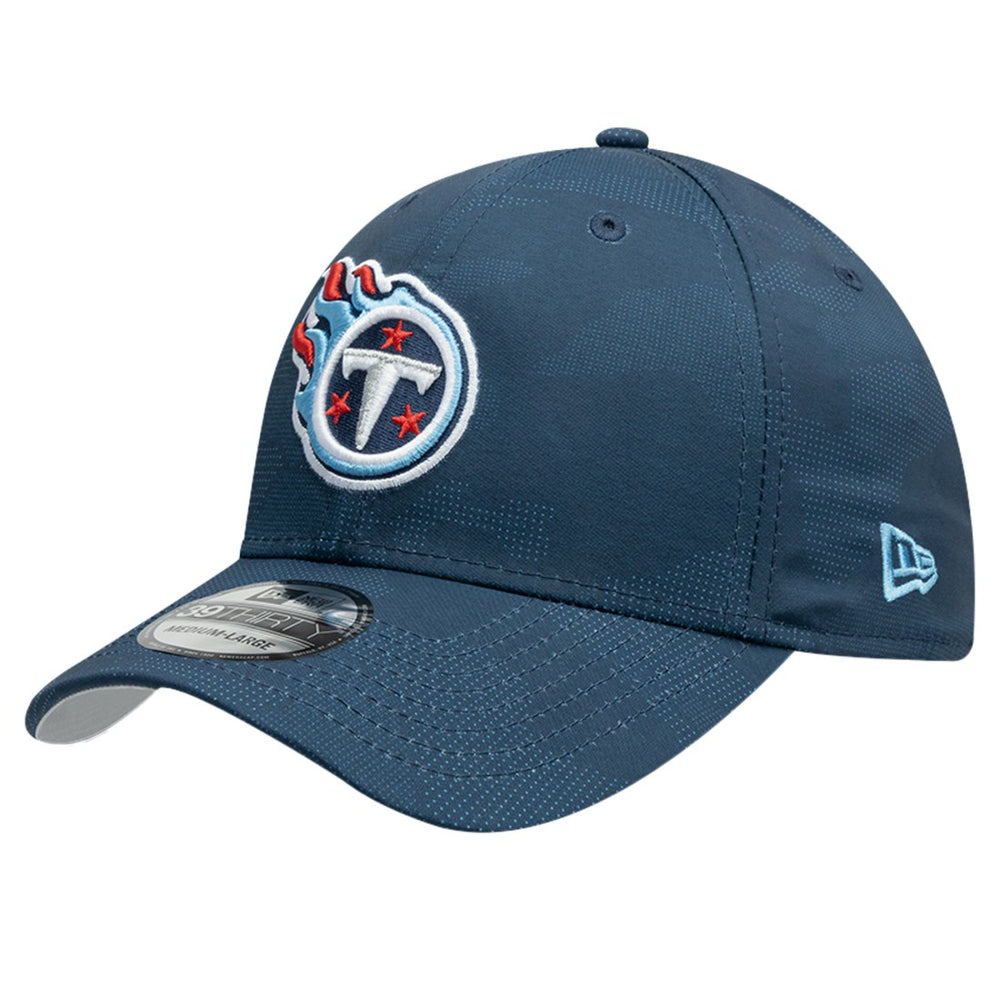 Tennessee Titans New Era Tonal Camo 39THIRTY Stretch Fit Hat Navy | NFL