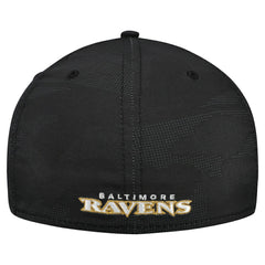 Baltimore Ravens New Era Tonal Camo 39THIRTY Stretch Fit Hat Black | NFL