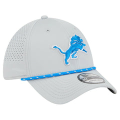 Detroit Lions New Era Perforated 39THIRTY Flex Hat Blue | NFL