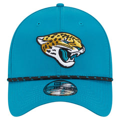 Jacksonville Jaguars New Era Perforated 39THIRTY Flex Hat Teal | NFL