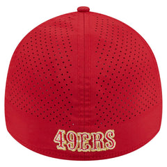 San Francisco 49ers New Era Perforated 39THIRTY Flex Hat Scarlet | NFL