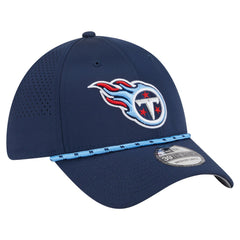 Tennessee Titans New Era Perforated 39THIRTY Flex Hat Navy | NFL