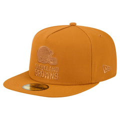 Cleveland Browns New Era Color Pack A-Frame 59FIFTY Fitted Hat Brown | NFL
