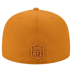 Detroit Lions New Era Color Pack A-Frame 59FIFTY Fitted Hat Brown | NFL