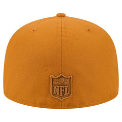 Kansas City Chiefs New Era Color Pack A-Frame 59FIFTY Fitted Hat Brown | NFL