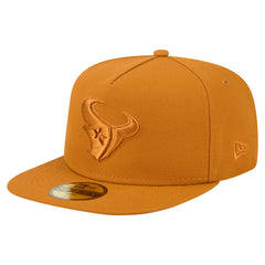 Houston Texans New Era Color Pack A-Frame 59FIFTY Fitted Hat Brown | NFL