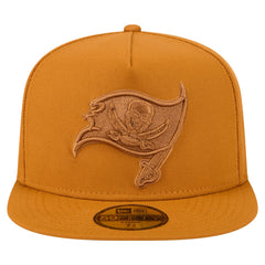 Tampa Bay Buccaneers New Era Color Pack A-Frame 59FIFTY Fitted Hat Brown | NFL
