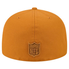 Pittsburgh Steelers New Era Color Pack A-Frame 59FIFTY Fitted Hat Brown | NFL