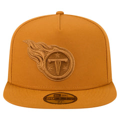 Tennessee Titans New Era Color Pack A-Frame 59FIFTY Fitted Hat Brown | NFL