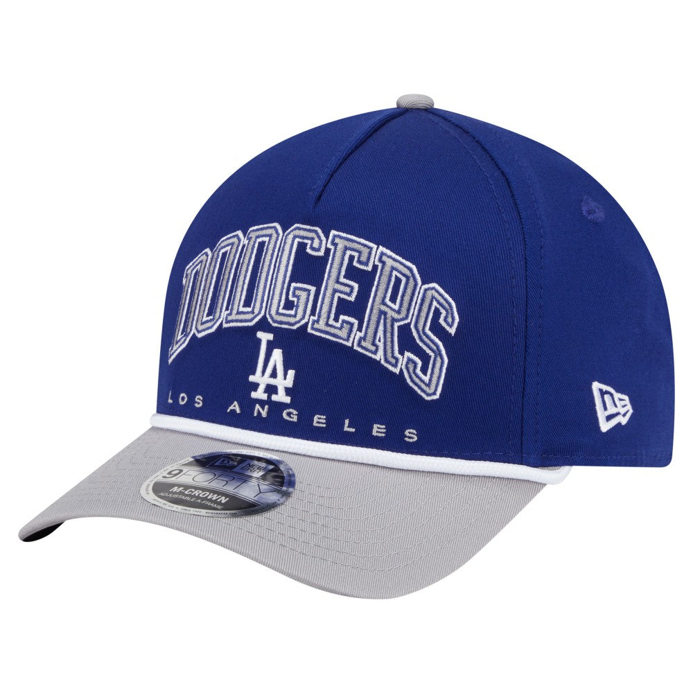 Los Angeles Dodgers New Era Arch 9FORTY A-Frame M-Crown Adjustable Hat - MLB